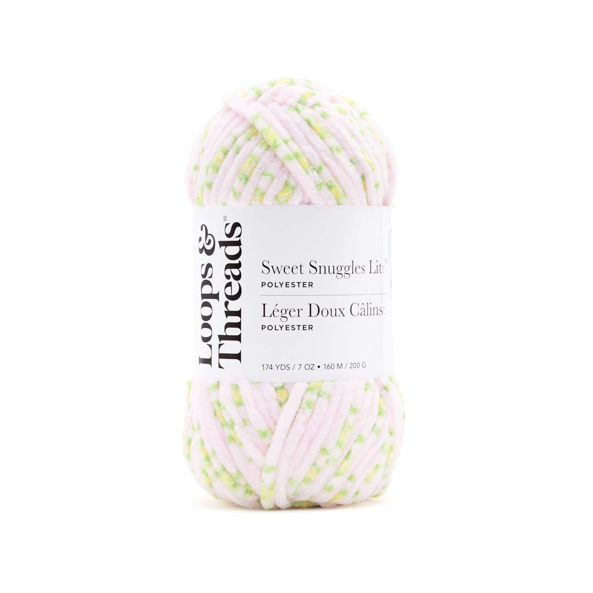 Sweet Snuggles Lite Blossom™ Yarn by Loops & Threads